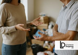 Sensibilizar sobre el síndrome de Diógenes